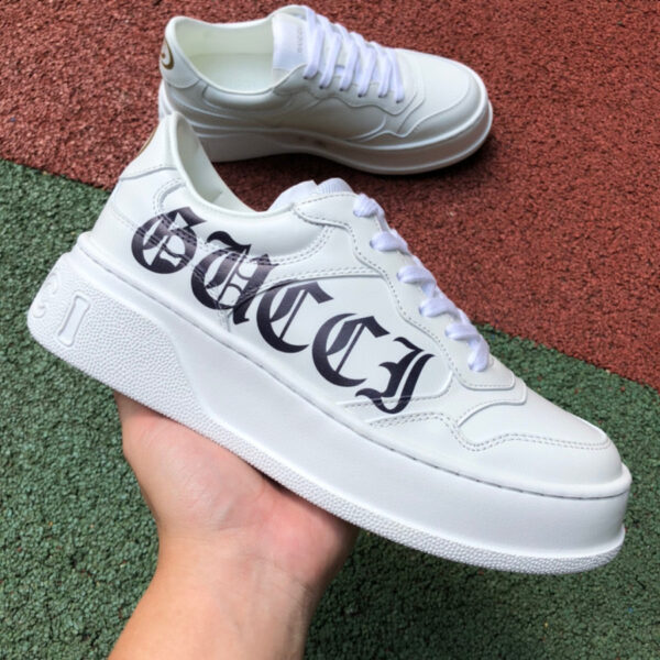Gucci Thick-Soled White Pink And Purple - Image 8