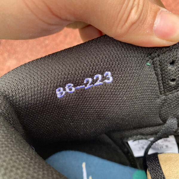 Miami Black Green Orange Air Jordan - Image 8