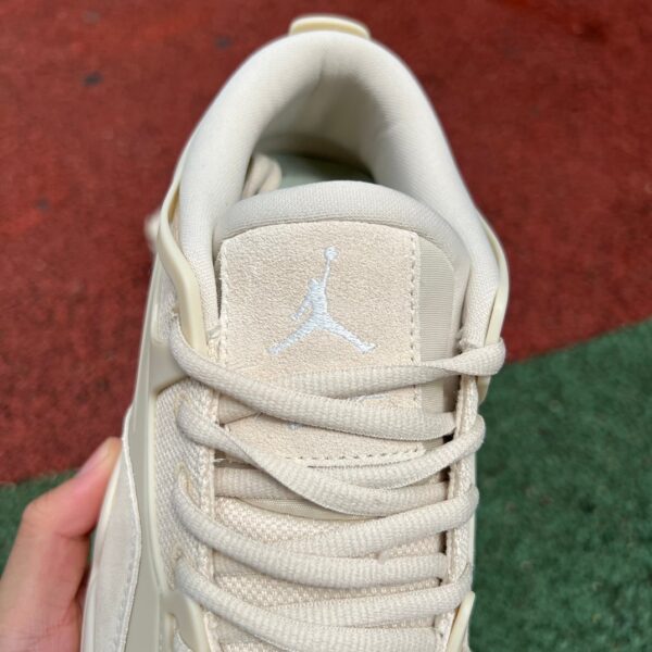 AJ4 low-top off-white RM beige basketball shoes FQ7940-200 - Image 6