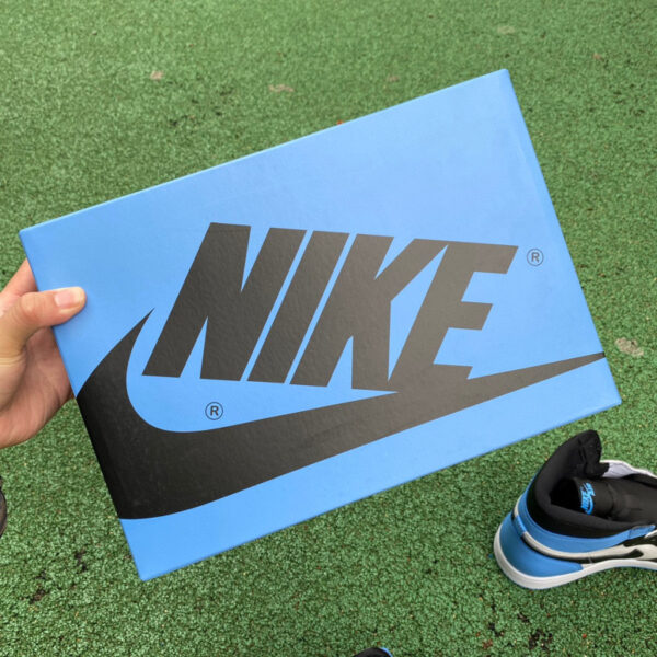 Black North Carolina University Blue Air Jordan - Image 13
