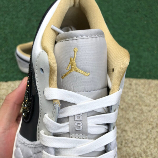 Black Aand Gray Air Jordan - Image 7