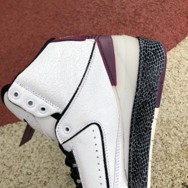 Snake Print Burgundy Maniere x Air Jordan - Image 11