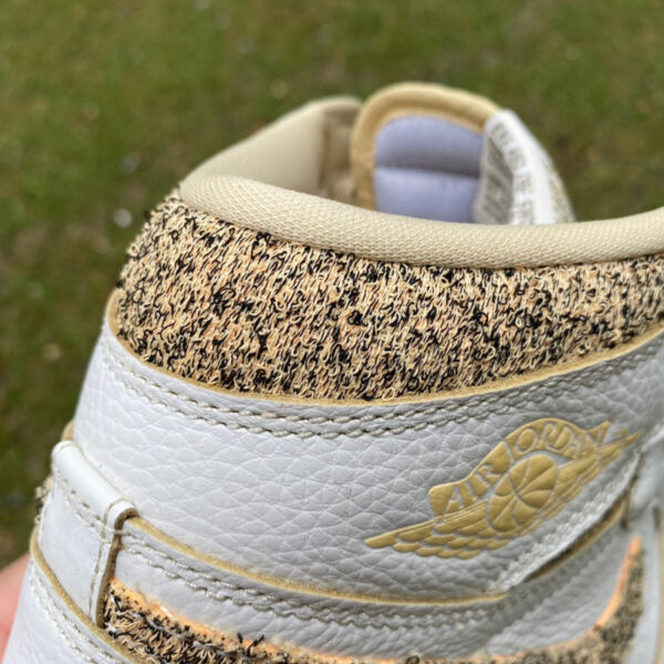White Champagne Air Jordan - Image 10