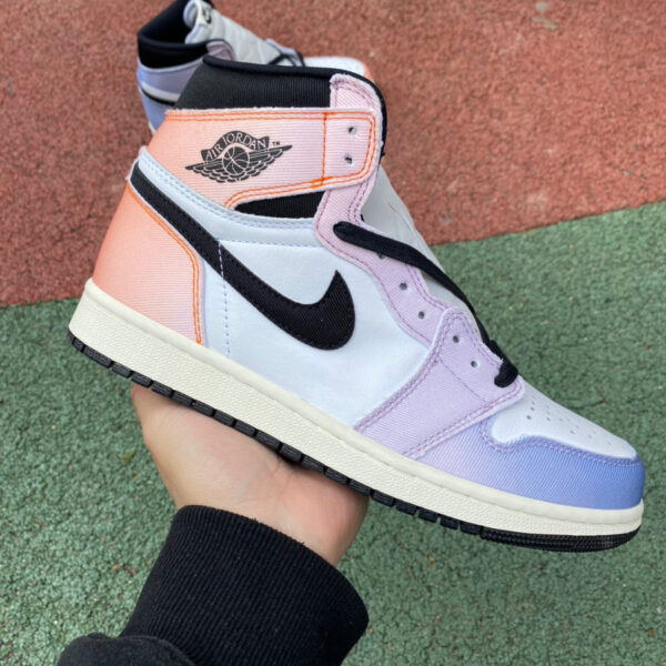 White Purple Pink Gradient Air Jordan - Image 10
