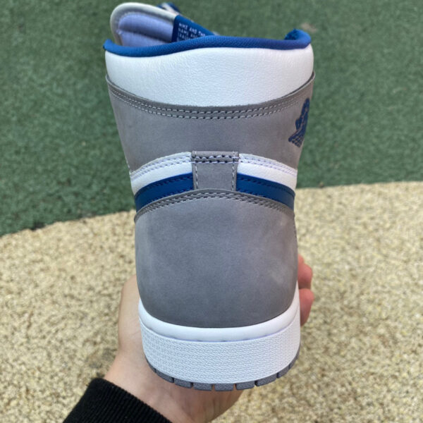 White Gray Blue Air Jordan - Image 19