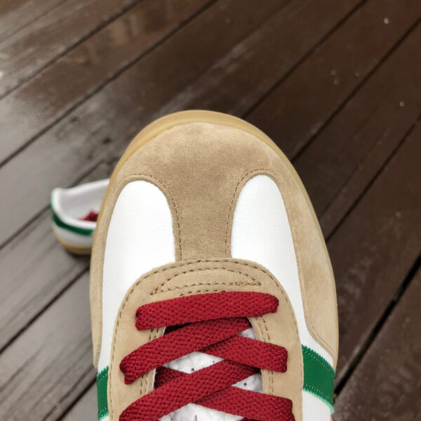 Gucci Co-Branded Adidas White Brown - Image 8