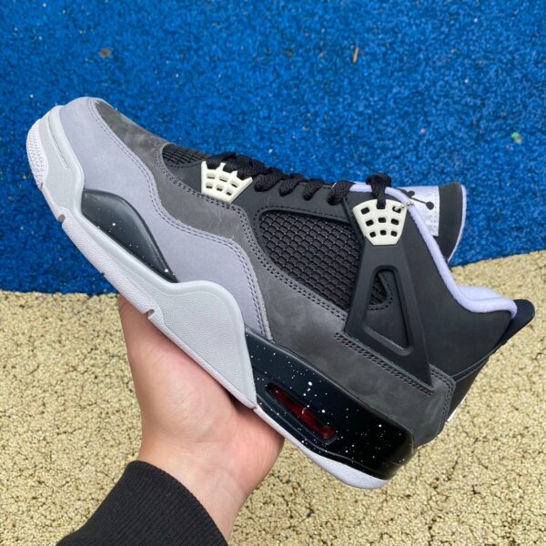 AJ4 fear Oreo black gray 626969-030 - Image 7