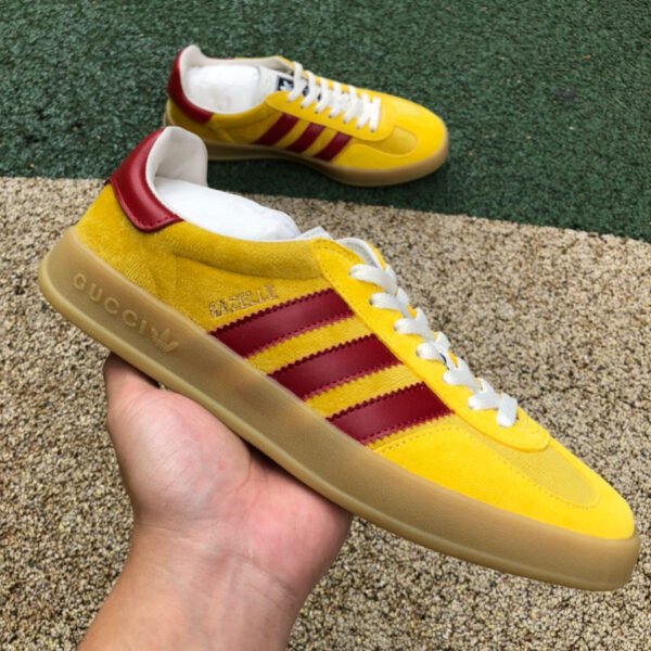 Gucci Co-Branded Adidas Yellow And Red - Image 6