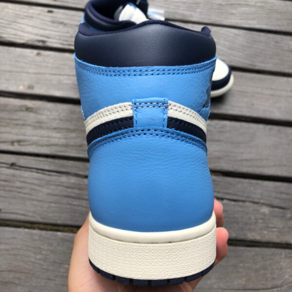 Obsidian North Carolina Air Jordan - Image 18