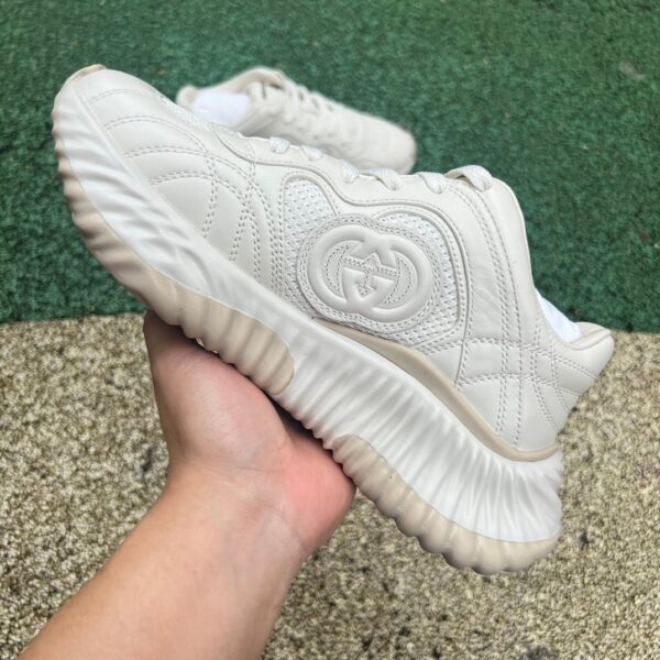 Gucci Dad Shoes 2.0 Rice White Leather - Image 8