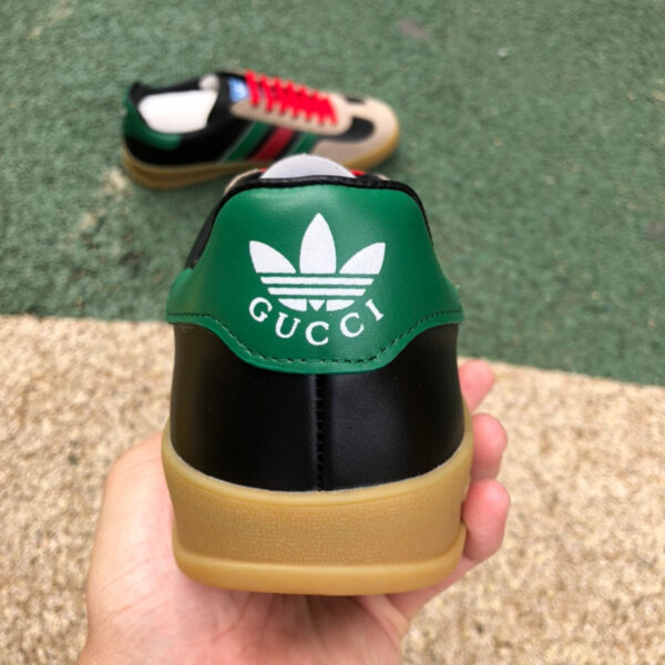 Gucci Joint Adidas Black Green And Brown - Image 5