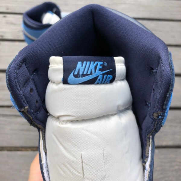 Obsidian North Carolina Air Jordan - Image 15