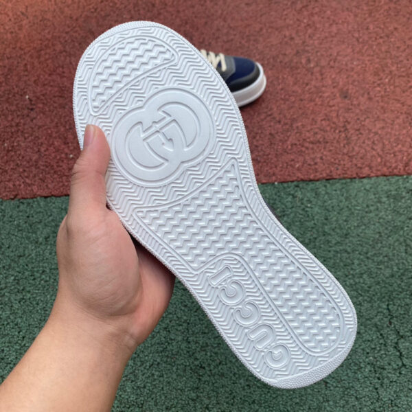 Gucci Thick-Soled Dark Gray Blue - Image 7