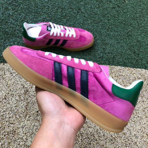 Gucci Co-Branded Adidas Pink - Image 9