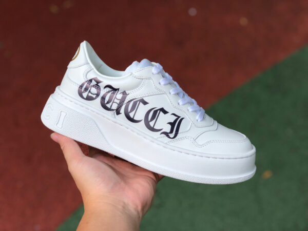 Gucci Thick-Soled White Pink And Purple - Image 7