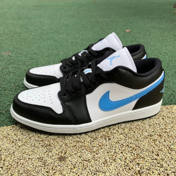 Black And White Blue Air Jordan