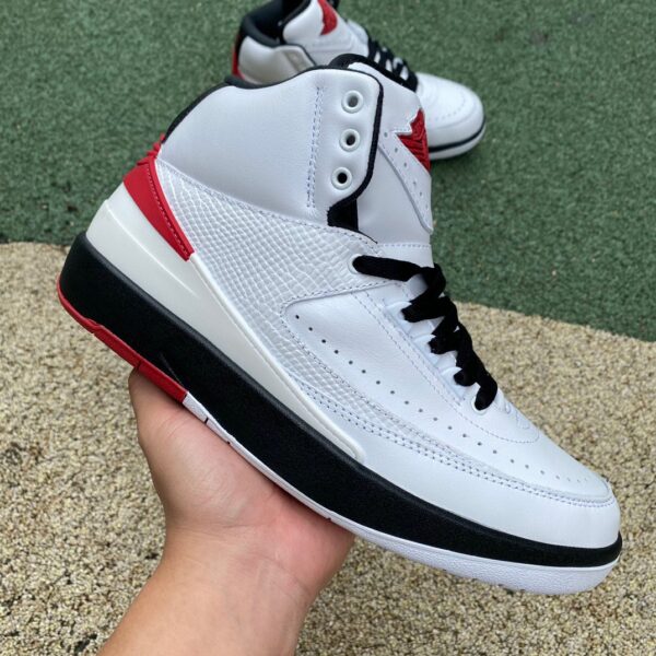 White Red Air Jordan - Image 8