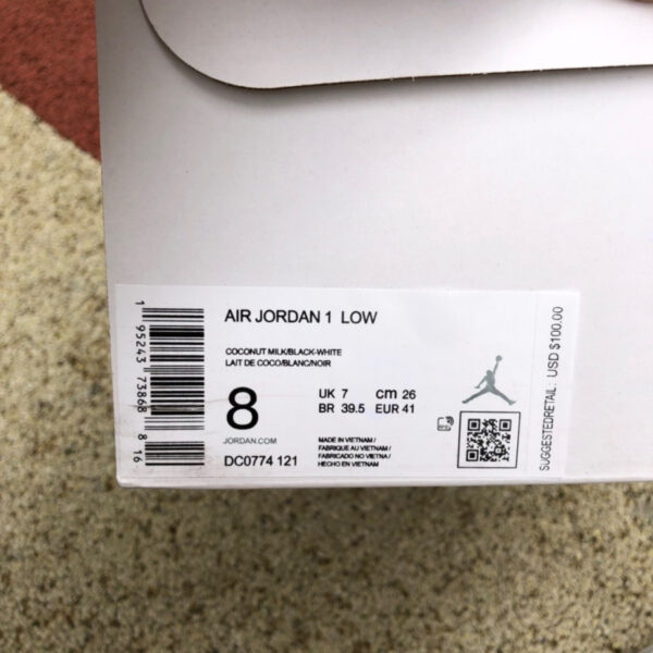 Coconut Milk Air Jordan - Image 9
