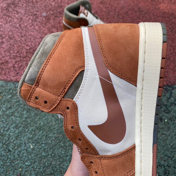 White Brown Black GORE-TEX Air Jordan - Image 11