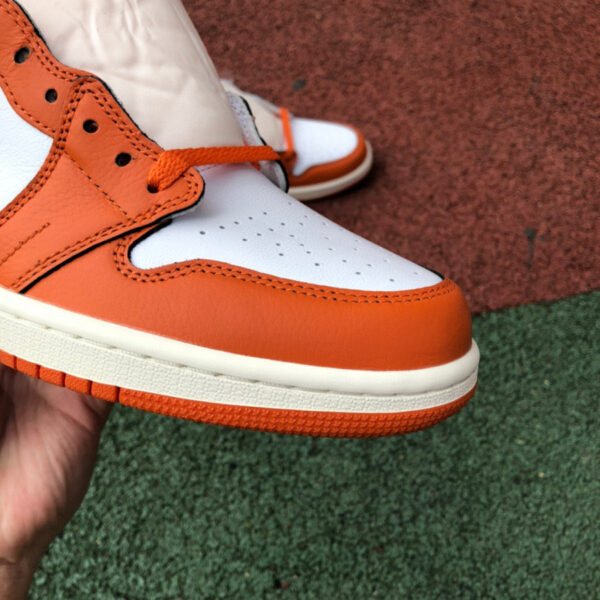 White Orange  Starfish Air Jordan - Image 7