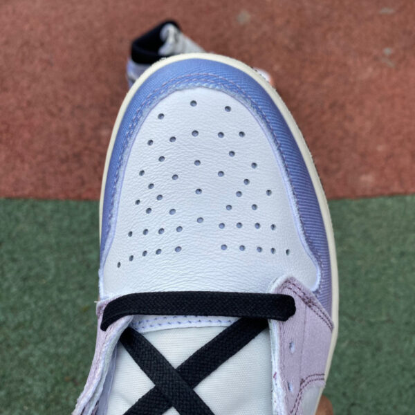 White Purple Pink Gradient Air Jordan - Image 9