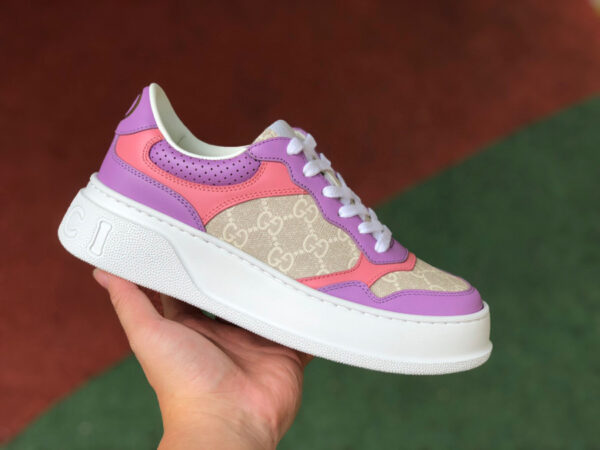 Gucci Thick-Soled Pink And Purple - Image 8