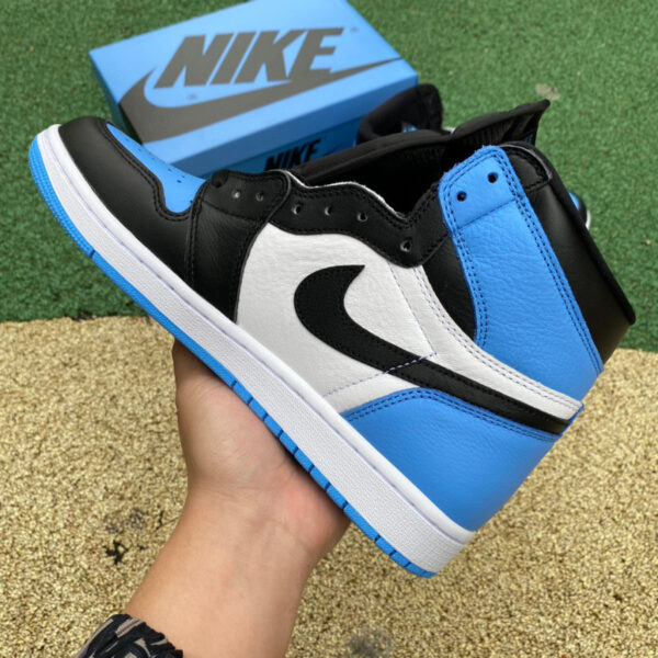 Black North Carolina University Blue Air Jordan - Image 19