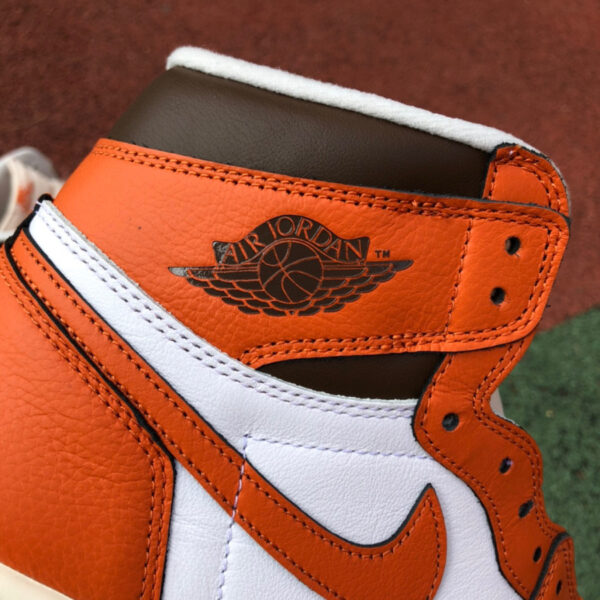 White Orange  Starfish Air Jordan - Image 6