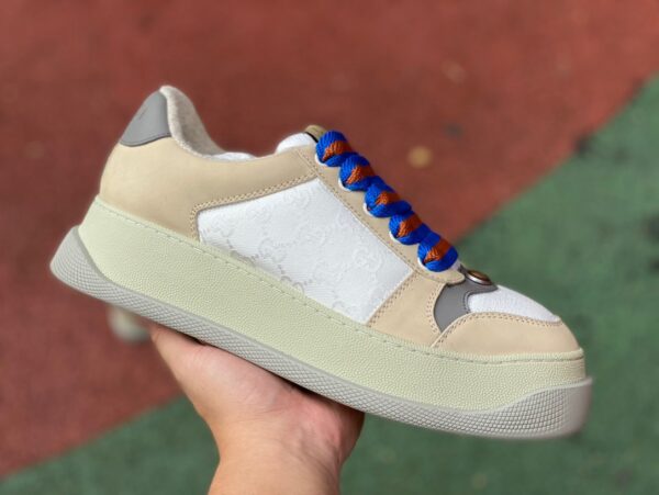 Gucci thick-soled chubby rice gray blue - Image 7