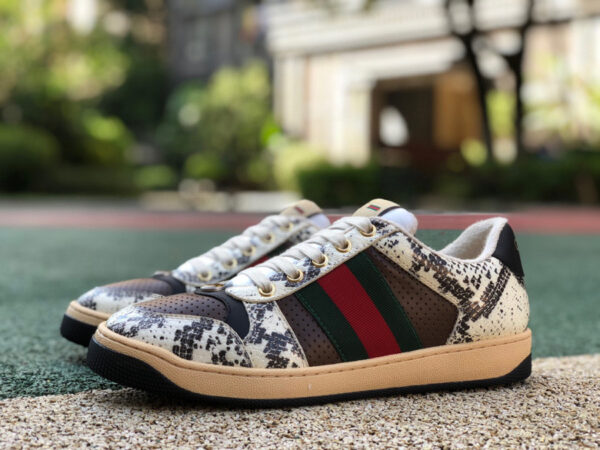 Gucci low-top Mesh Dirty Shoes