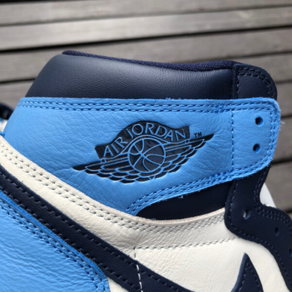 Obsidian North Carolina Air Jordan - Image 12