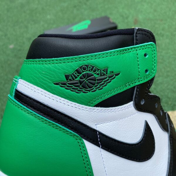 Lucky Green Black and White Air Jordan - Image 15