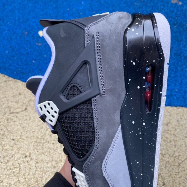 AJ4 fear Oreo black gray 626969-030 - Image 13