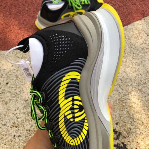 Gucci Running Shoes Black Yellow And Green - Image 7