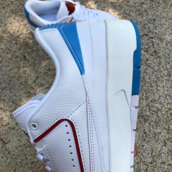 White Blue Red Titan x Air Jordan - Image 5