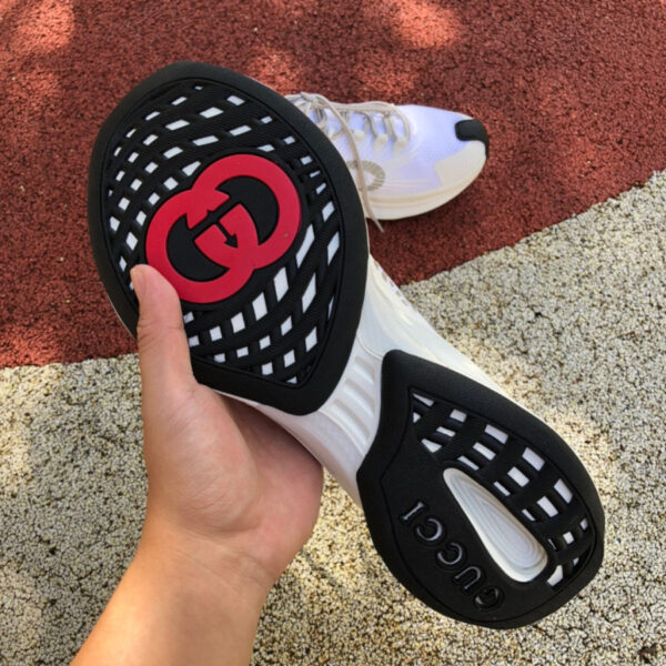 Gucci Running Shoes White - Image 5