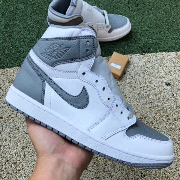 Gray And White Stealth Air Jordan - Image 12