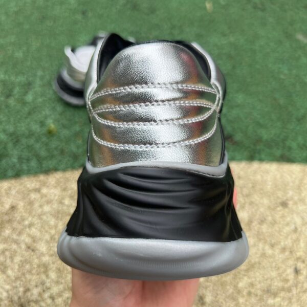 Gucci Dad Shoes 2.0 Black Silver Leather - Image 4