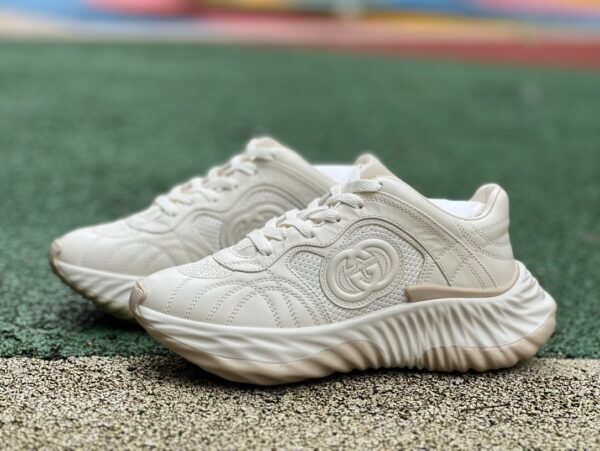 Gucci Dad Shoes 2.0 Rice White Leather