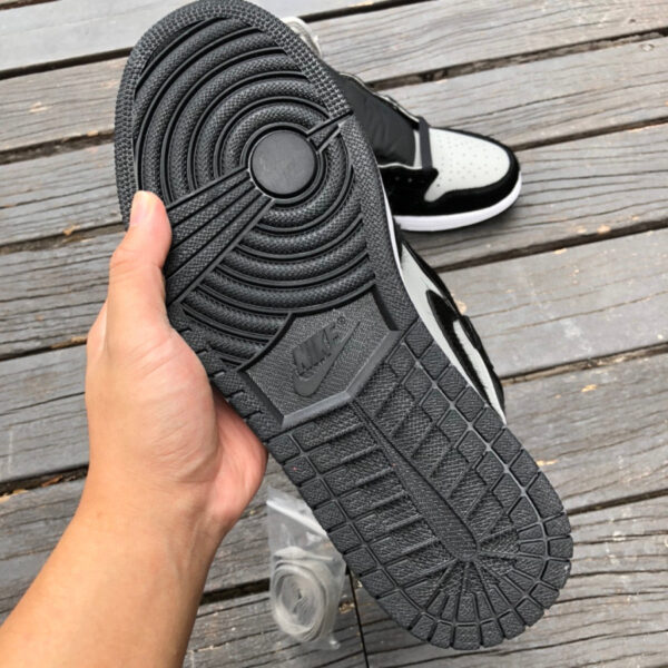 Panda Plush Black Gray Air Jordan - Image 6