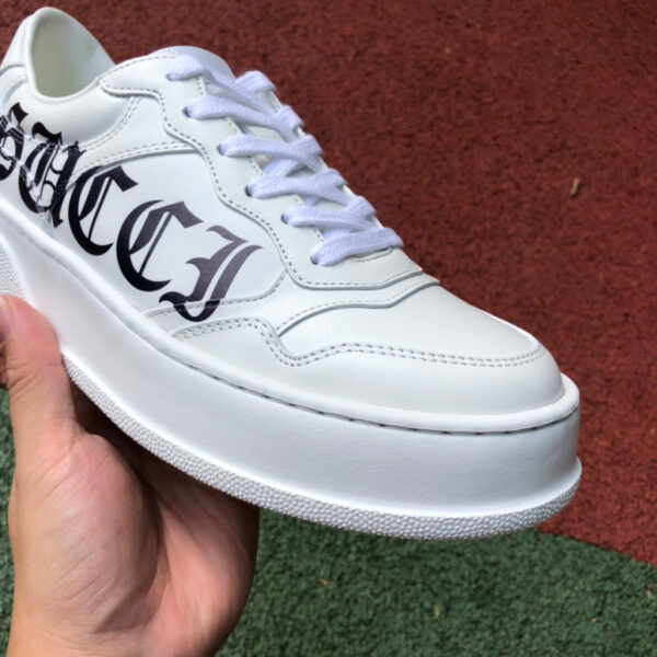 Gucci Thick-Soled White Pink And Purple - Image 6