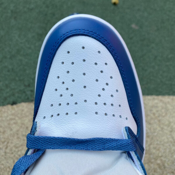 White Gray Blue Air Jordan - Image 9