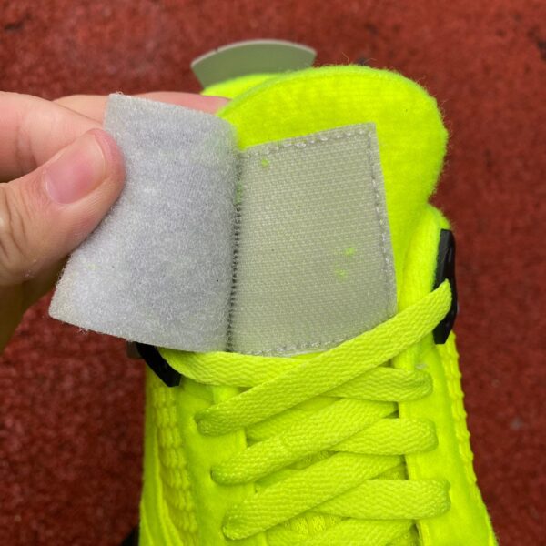 AJ4 Tennis 🎾 Fluorescent Green Air Jordan 4 Tagz Logo DV6773-700 - Image 13