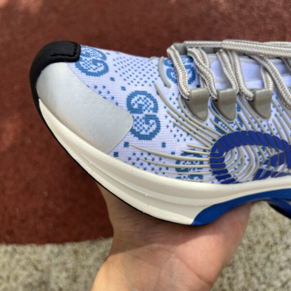 Gucci Running Shoes White And Blue - Image 10