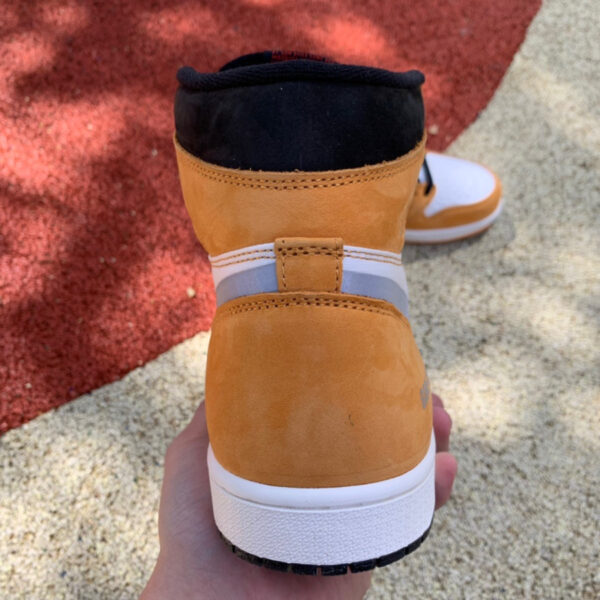 Wheat Black And White Yellow Air Jordan - Image 8