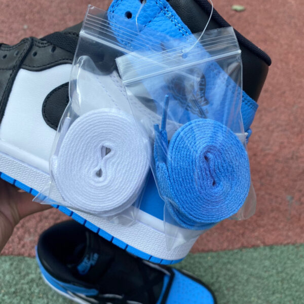 North Carolina Blue And Black Toe Air Jordan - Image 7