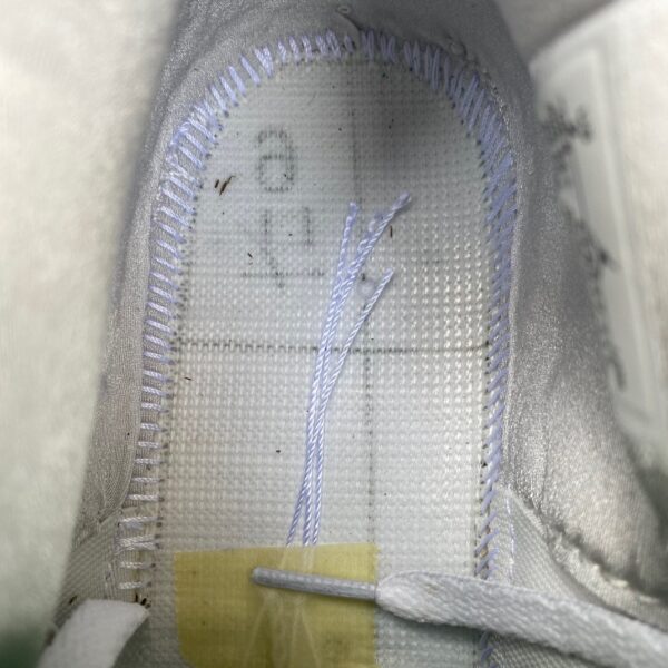 AJ4 white green metal channel original version buckle couple basketball shoes CT8527-113 - Image 7