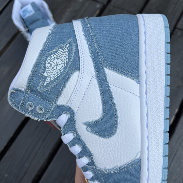 Washed Denim Air Jordan - Image 14