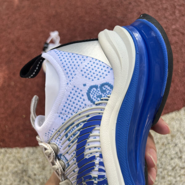 Gucci Running Shoes White And Blue - Image 11