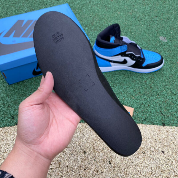 Black North Carolina University Blue Air Jordan - Image 17